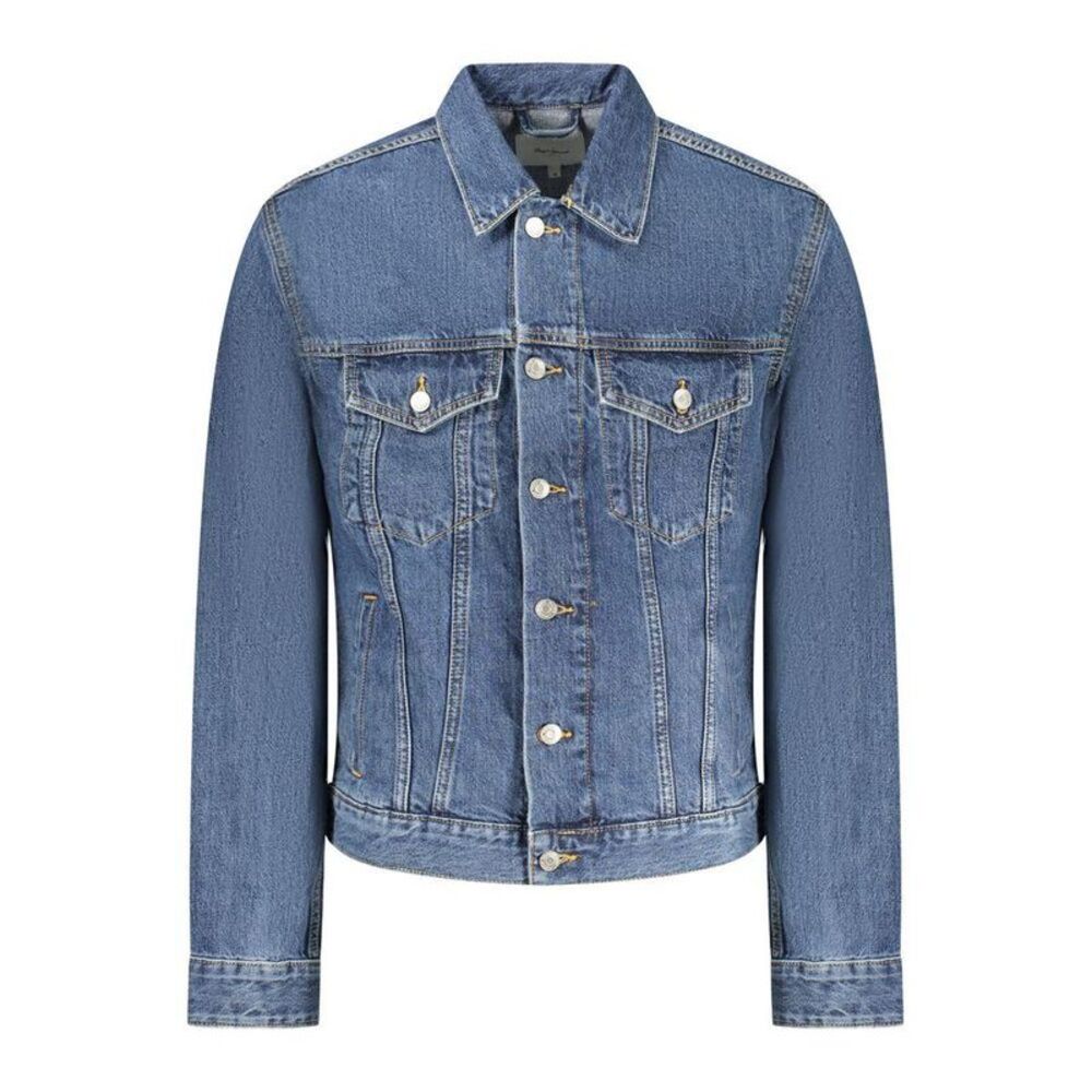 Pepe Jeans Cotton Denim Jacket Men Blue Jackets